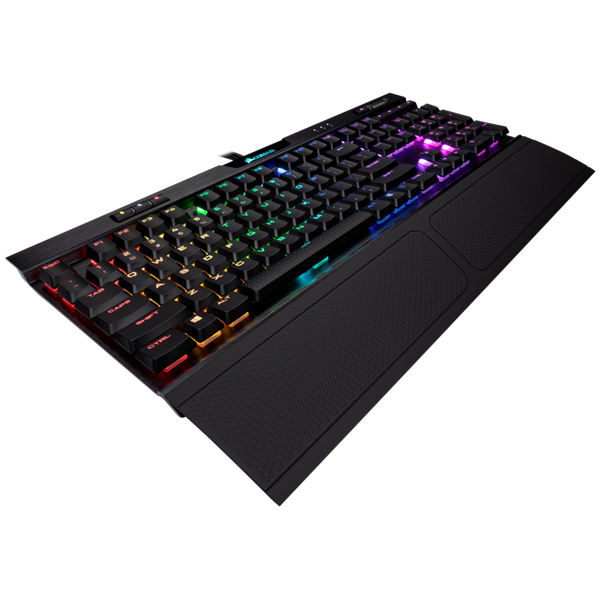 Gaming Keyboard K70 RGB MK.2 Low Profile RAPIDFIRE Mechanical — CHERRY&#174; MX Low Profile Speed (9109018) _919KT